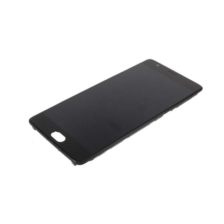 LCD Screen and Digitizer Assembly with Frame Repair Part for OnePlus 3 / 3T (TFT Version) - Black-4