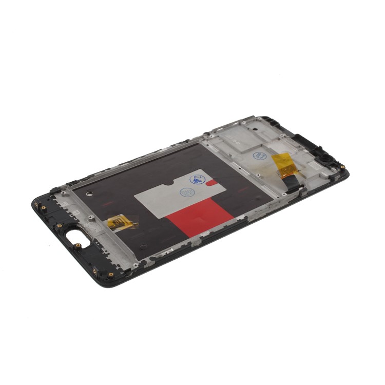 LCD Screen and Digitizer Assembly with Frame Repair Part for OnePlus 3 / 3T (TFT Version) - Black-5