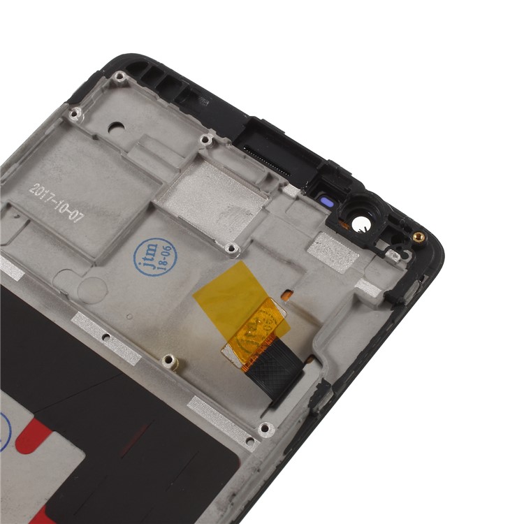 LCD Screen and Digitizer Assembly with Frame Repair Part for OnePlus 3 / 3T (TFT Version) - Black-6