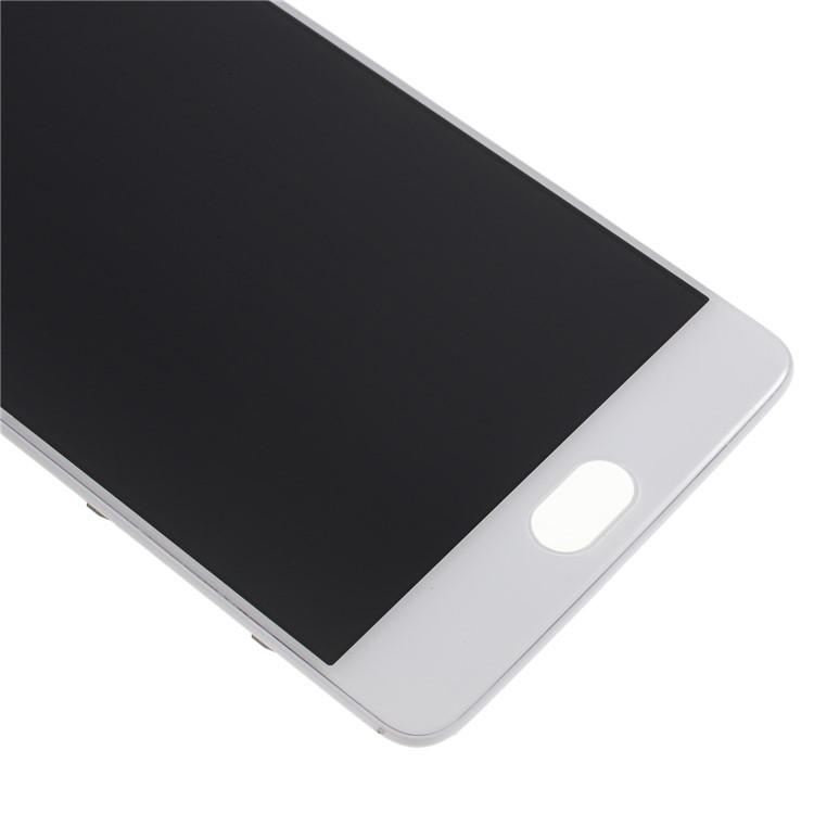 LCD Screen and Digitizer Assembly + Frame Part for OnePlus 3 / 3T - White-3