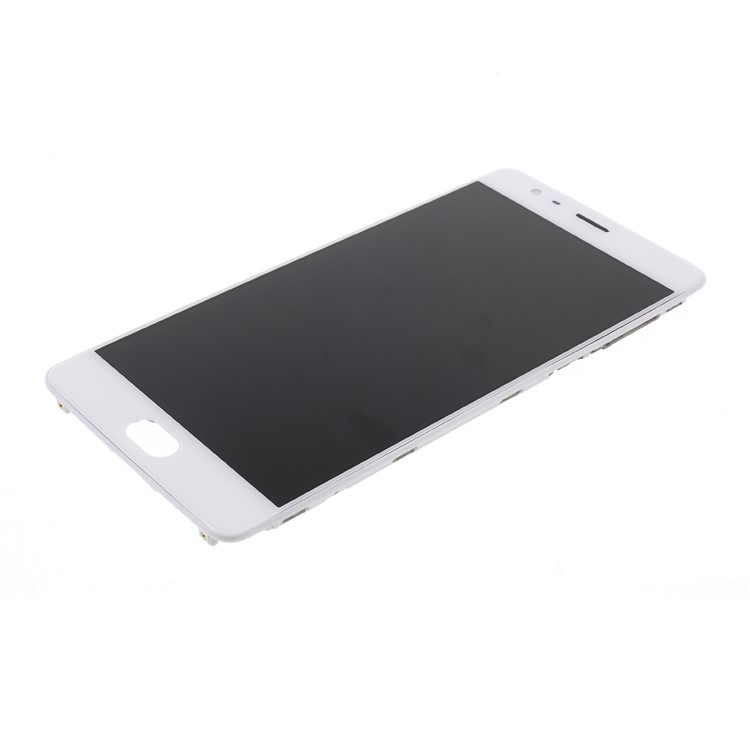 LCD Screen and Digitizer Assembly + Frame Part for OnePlus 3 / 3T - White-4