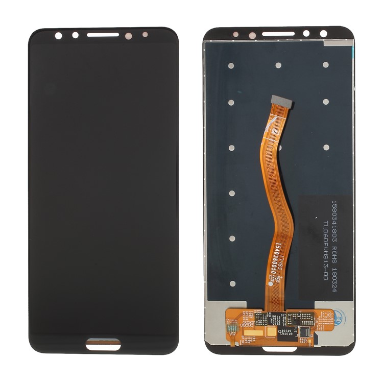 LCD Screen and Digitizer Assembly + Frame Part for Huawei nova 2s - Black-1