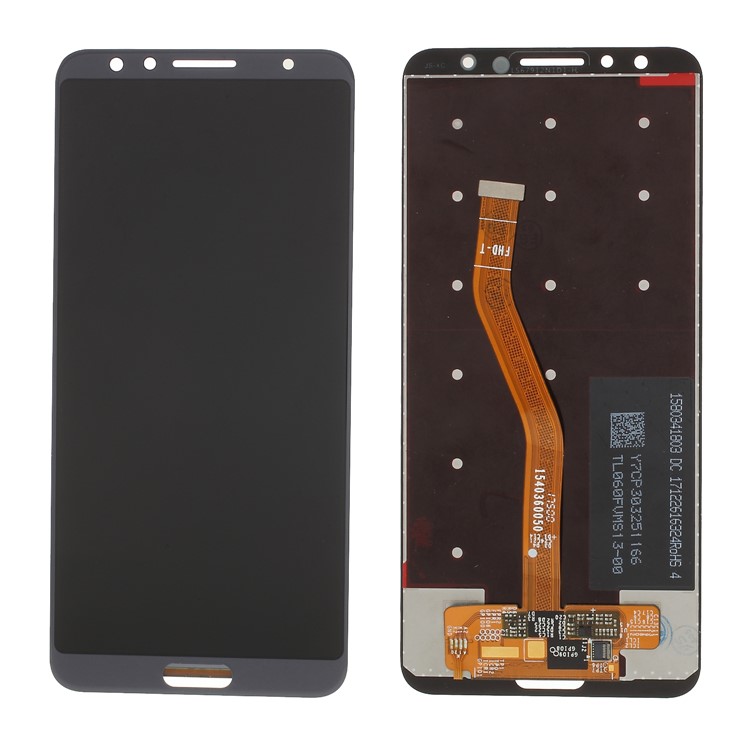 LCD Screen and Digitizer Assembly + Frame Spare Part for Huawei nova 2s - Grey-1