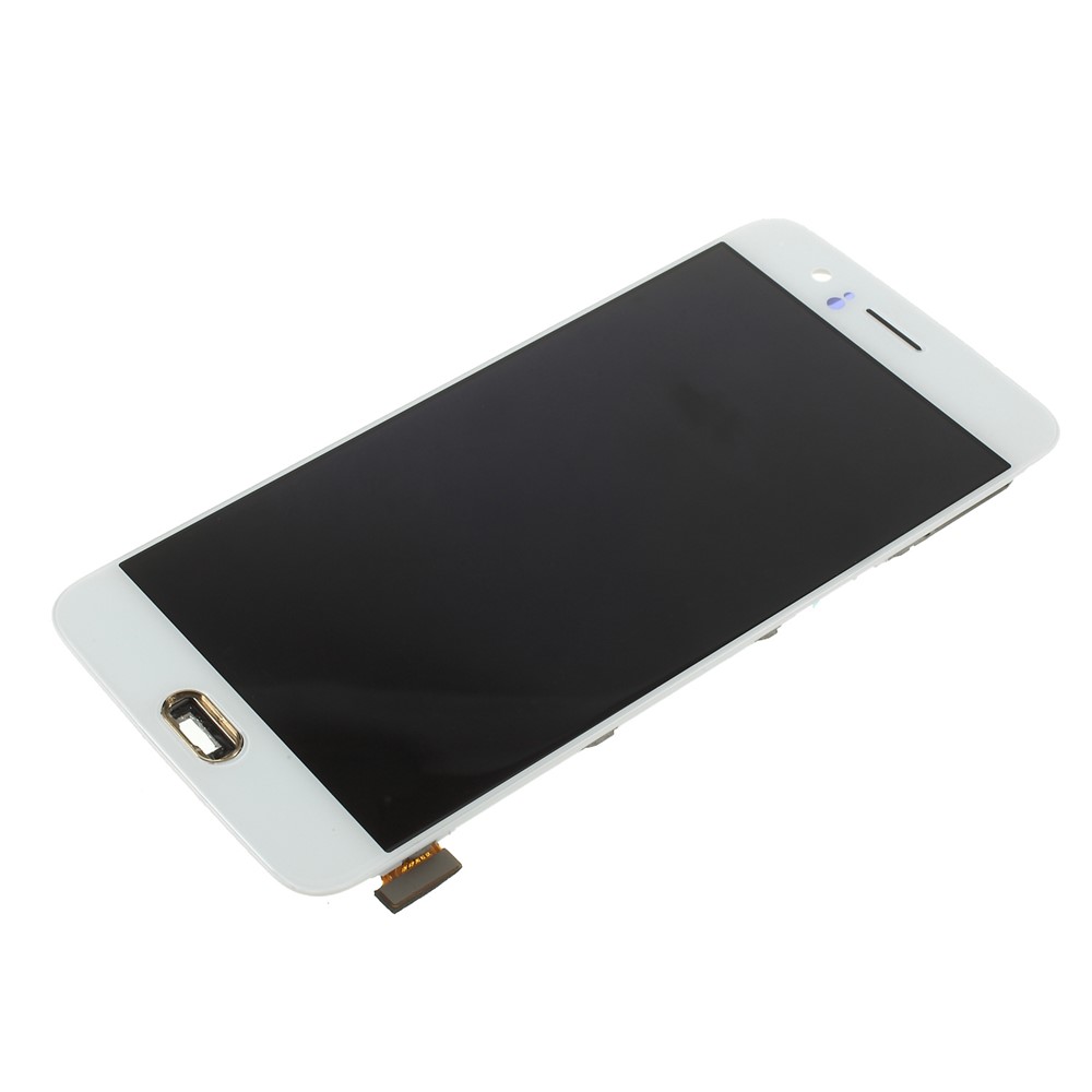 OEM LCD Screen and Digitizer Assembly + Frame Replace Part for OnePlus 5 - White-4