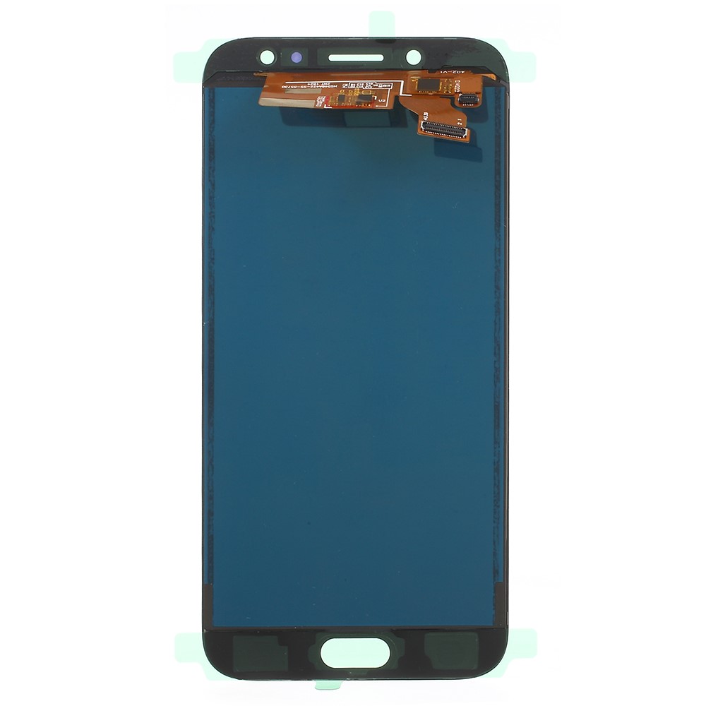 Parte de Ensamblaje de Pantalla LCD y Digitalizador Para Samsung Galaxy J7 2017 J730 Con IC de Brillo de Pantalla y Pegatina Adhesiva - Negro