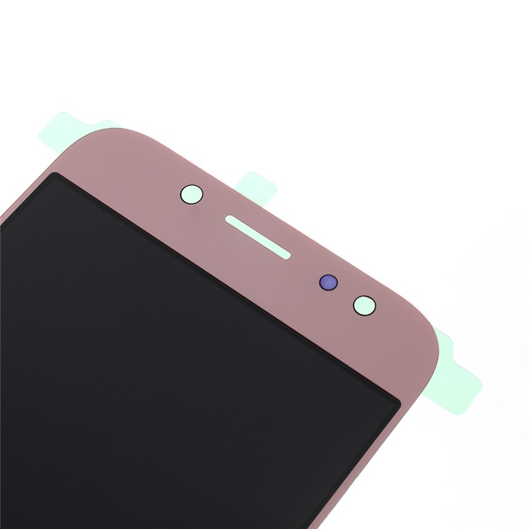 LCD Screen and Digitizer Assembly Spare Part for Samsung Galaxy J7 2017 J730 with Screen Brightness IC and Adhesive Sticker - Rose Gold-4