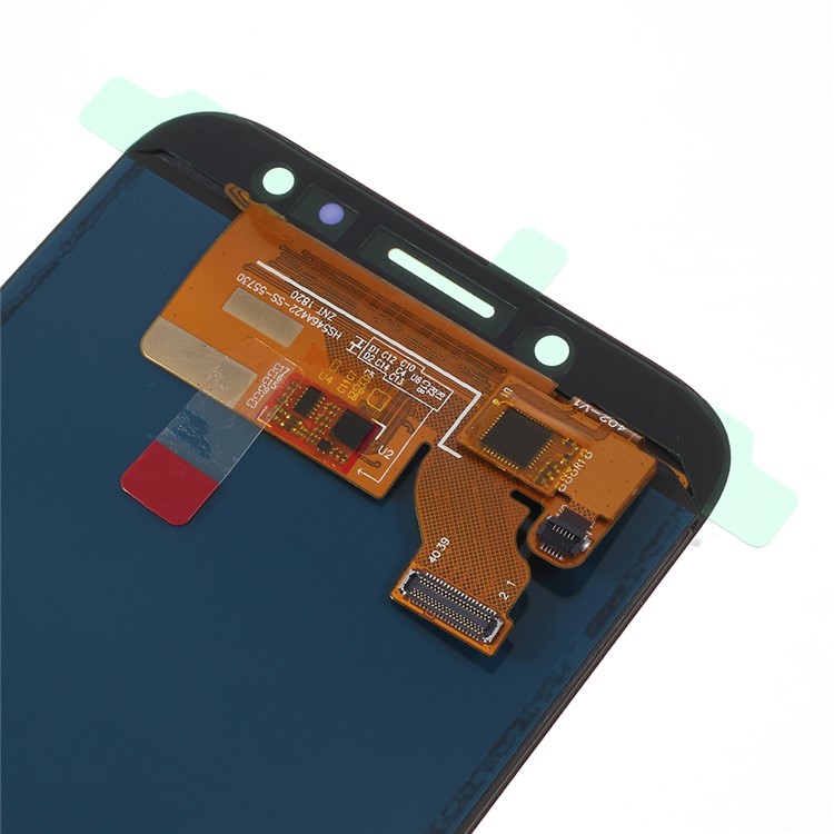 LCD Screen and Digitizer Assembly Spare Part for Samsung Galaxy J7 2017 J730 with Screen Brightness IC and Adhesive Sticker - Rose Gold-6