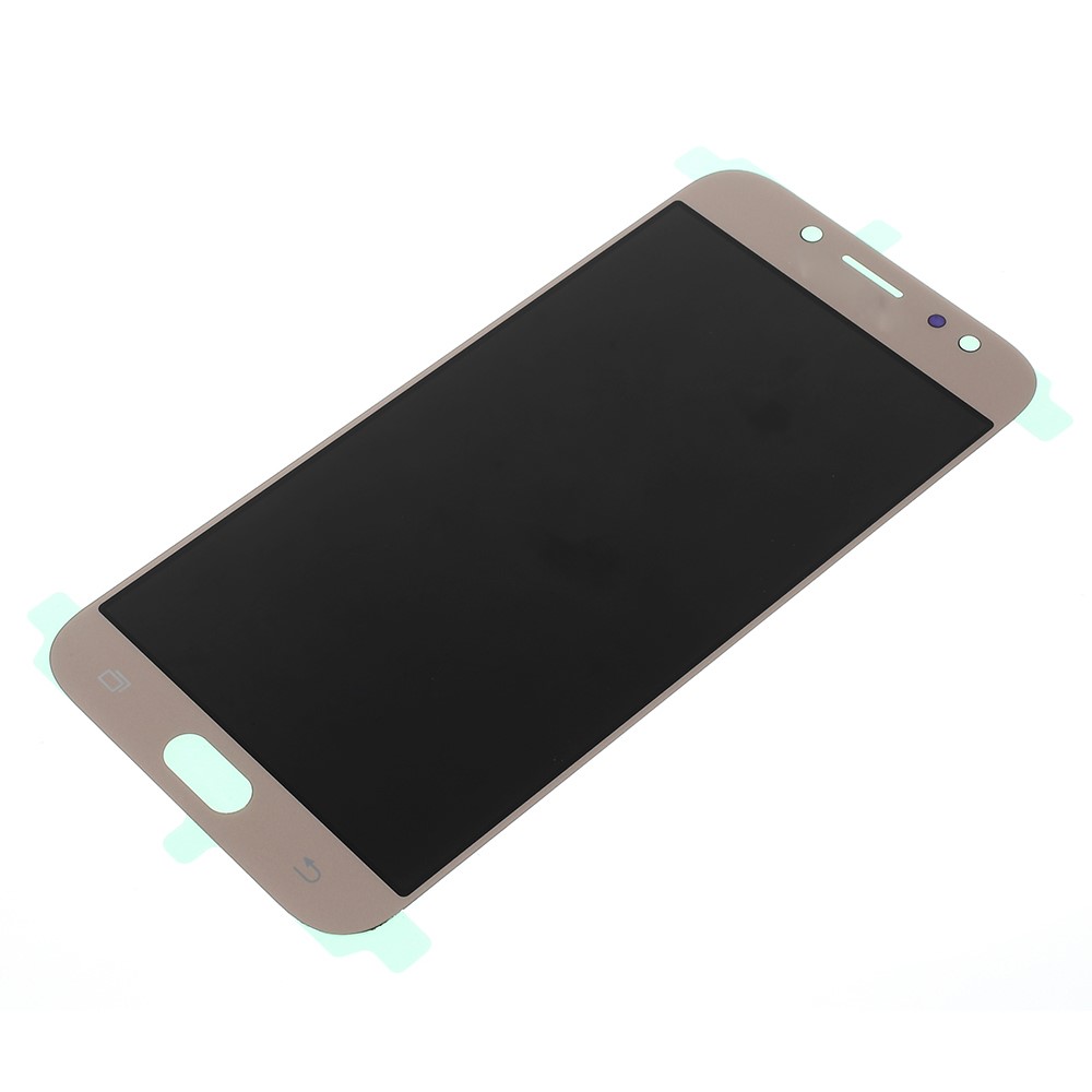 LCD Screen and Digitizer Assembly Repair Part for Samsung Galaxy J7 2017 J730 with Screen Brightness IC and Adhesive Sticker - Gold-2