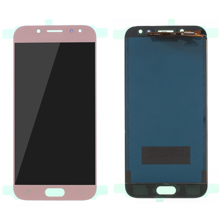 LCD Screen and Digitizer Assembly Replacement for Samsung Galaxy J5 2017 J530 with Screen Brightness IC and Adhesive Sticker - Rose Gold-1