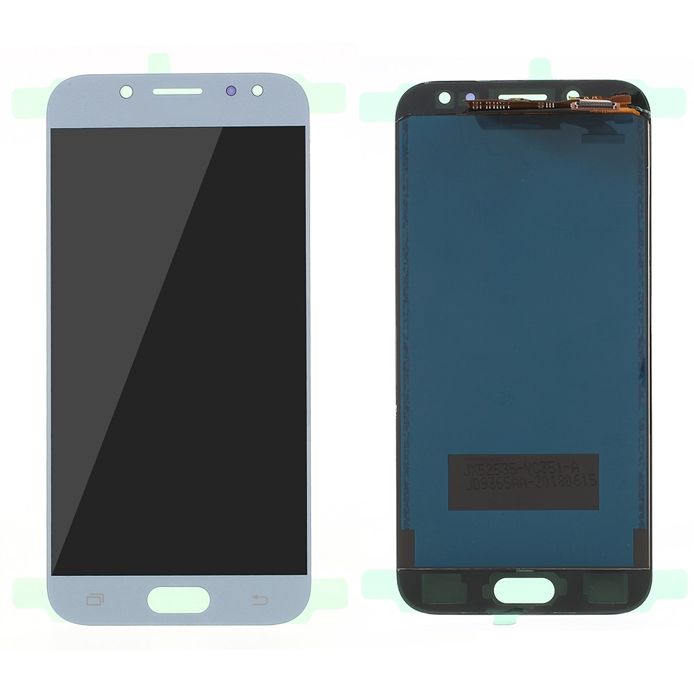 LCD Screen and Digitizer Assembly Repair Part for Samsung Galaxy J5 2017 J530 with Screen Brightness IC and Adhesive Sticker - Blue-1