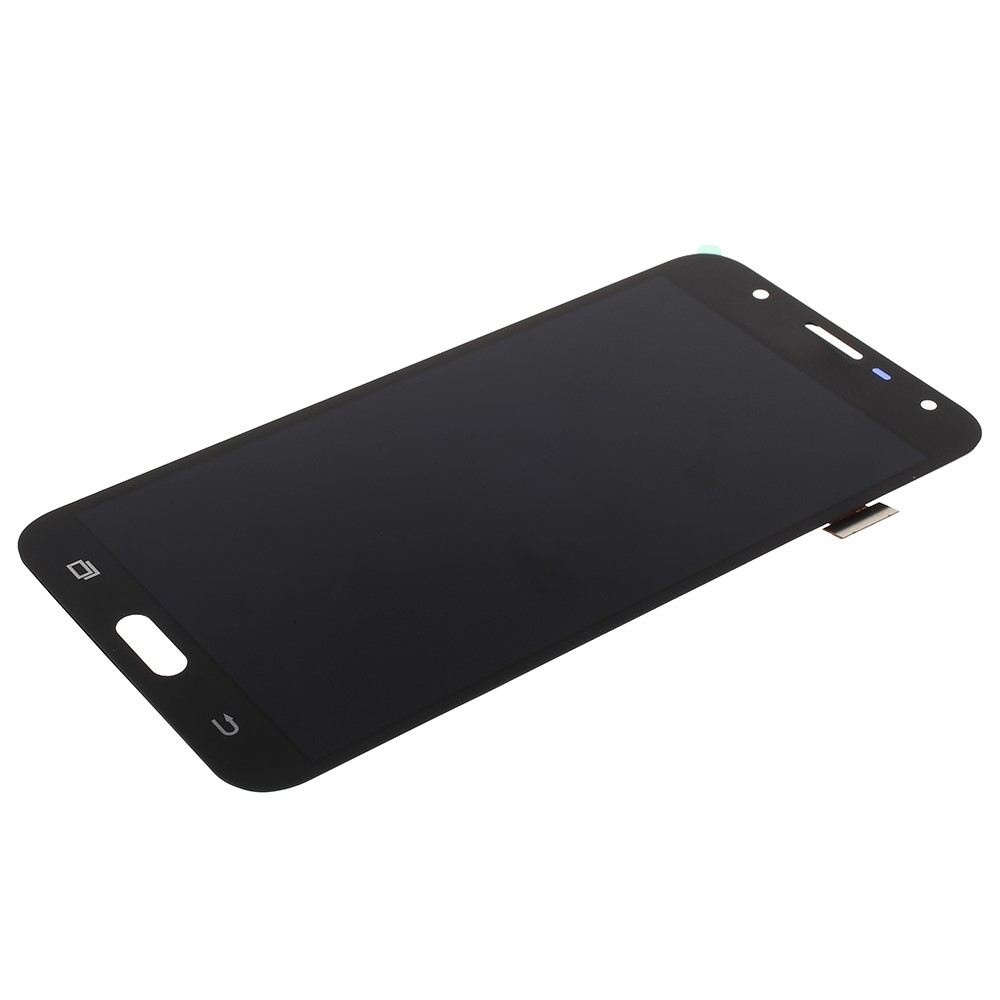 LCD Screen and Digitizer Assembly Part for Samsung Galaxy J7 Nxt J701 with Screen Brightness IC and Adhesive Sticker - Black-7