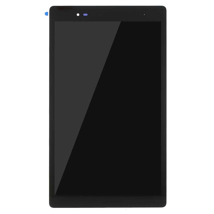 LCD Screen and Digitizer Assembly Part for Lenovo Tab3 8 Plus TB-8703 with Screen Brightness IC and Adhesive Sticker - Black-2