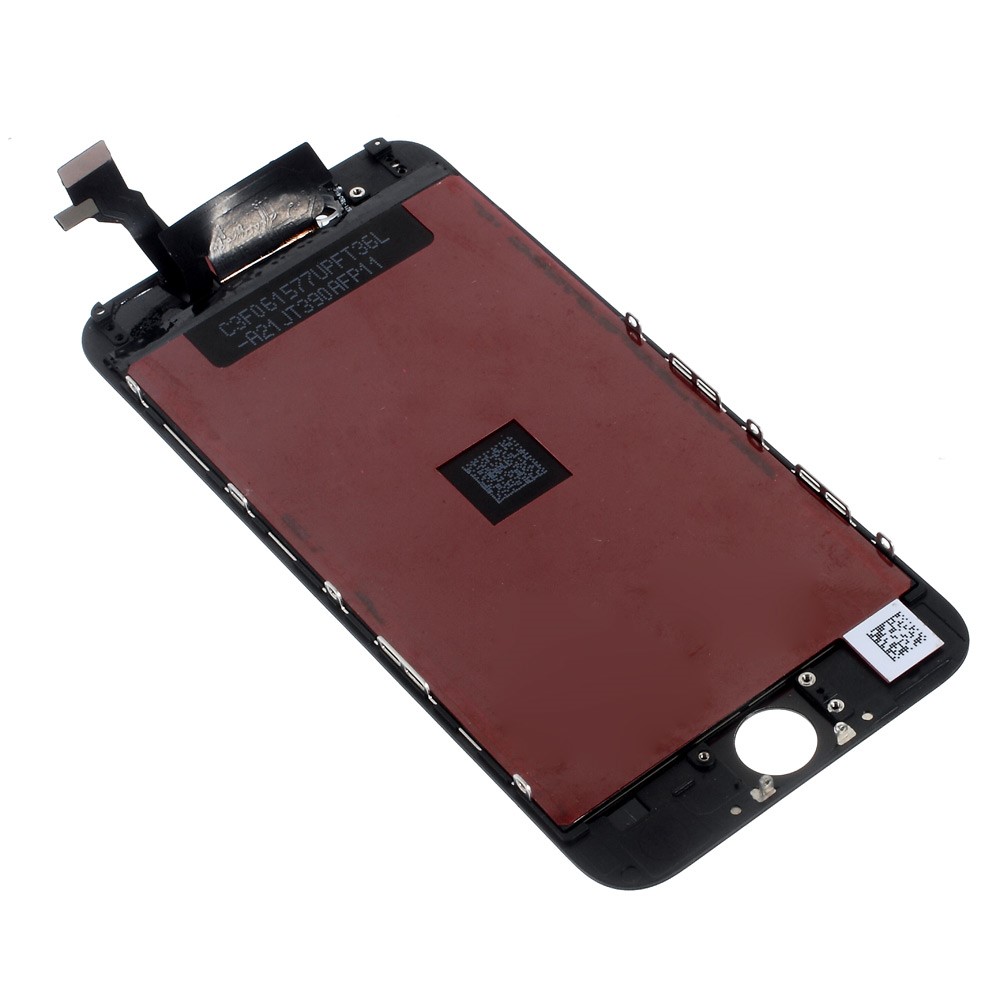 For iPhone 6 4.7 LCD Screen and Digitizer Assembly + Frame with Small Parts (Made by China Manufacturer, 400cd/m2 Brighter/Lumen) - Black-3