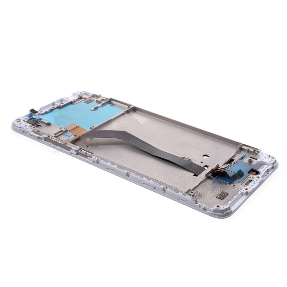 OEM Disassembly LCD Screen and Digitizer Assembly Part + Frame for Xiaomi Redmi S2 / Y2 - White-3