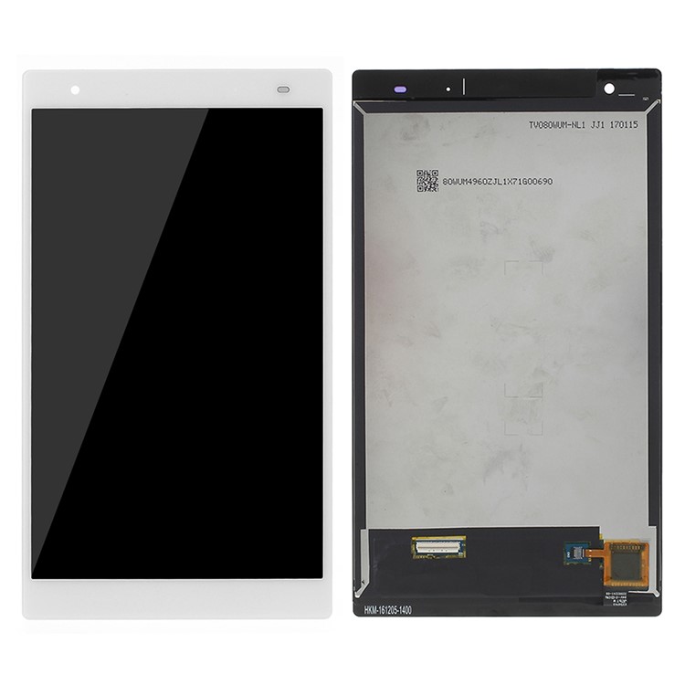 OEM LCD Screen and Digitizer Assembly Replacement for Lenovo Tab 4 8 Plus TB-8704 - White-1