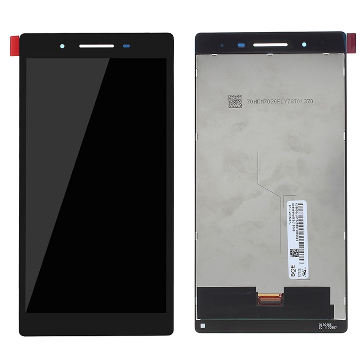 OEM LCD Screen and Digitizer Assembly Part for Lenovo Tab4 TB-7304 - Black-1
