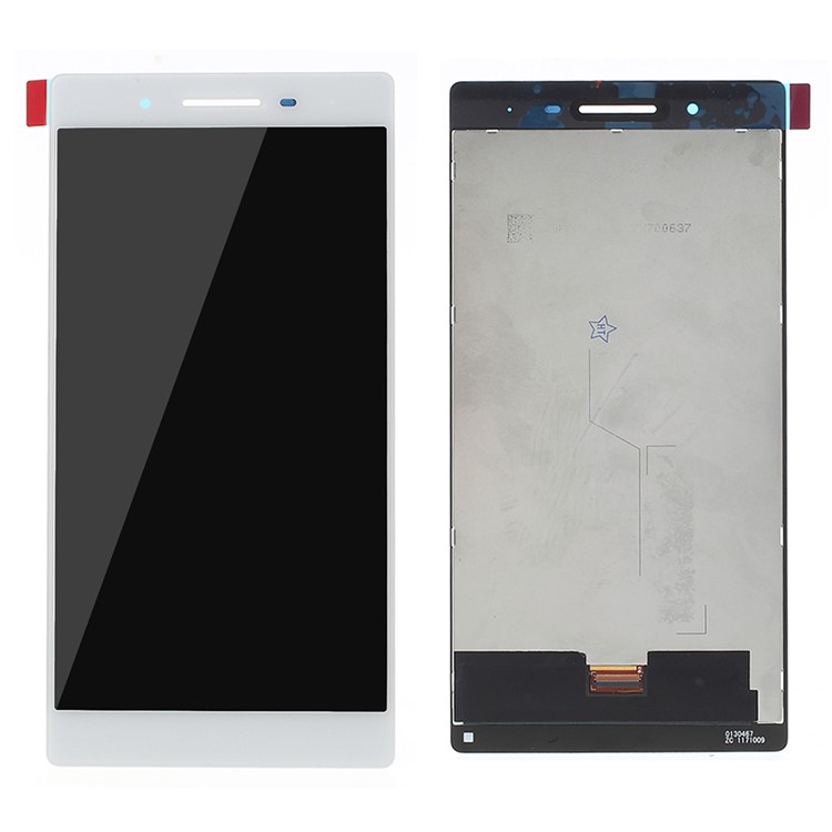 OEM LCD Screen and Digitizer Assembly Replacement for Lenovo Tab4 TB-7304 - White-1