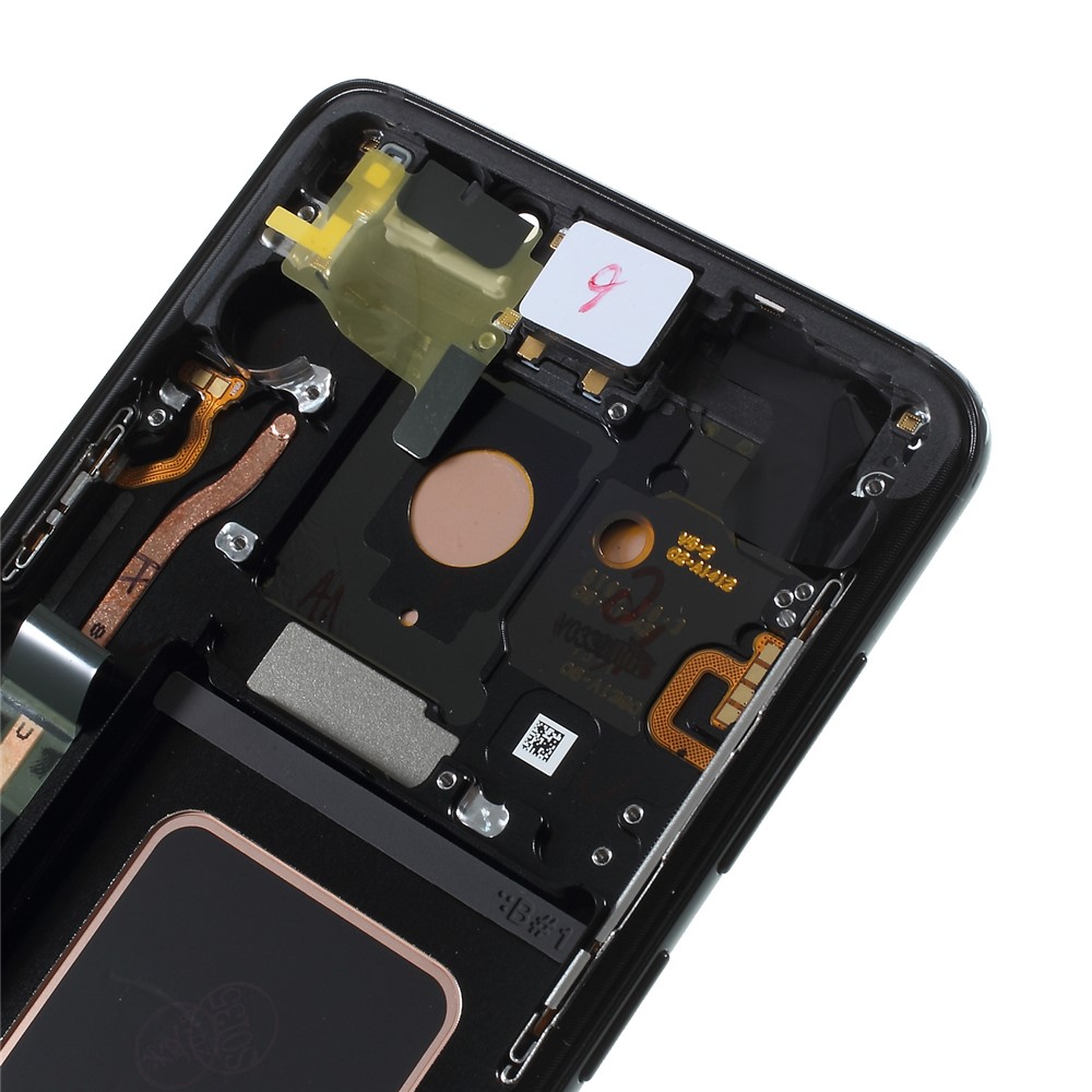 OEM LCD Screen and Digitizer + Assembly Frame Part for Samsung Galaxy S9+ G965 - Black-3