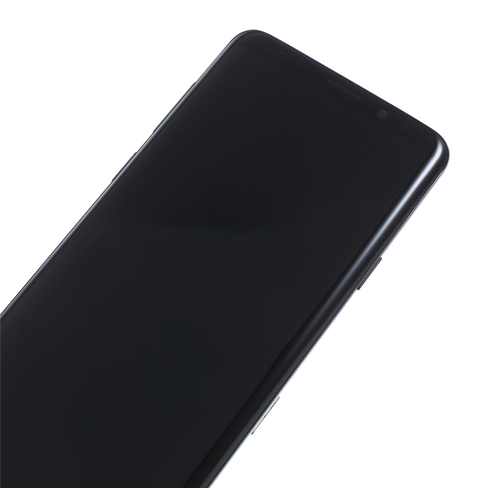 OEM LCD Screen and Digitizer + Assembly Frame Part for Samsung Galaxy S9+ G965 - Black-6