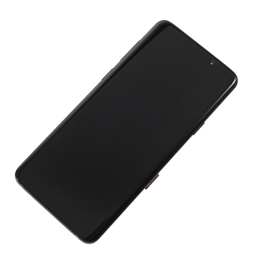 OEM LCD Screen and Digitizer + Assembly Frame Part for Samsung Galaxy S9+ G965 - Black-8