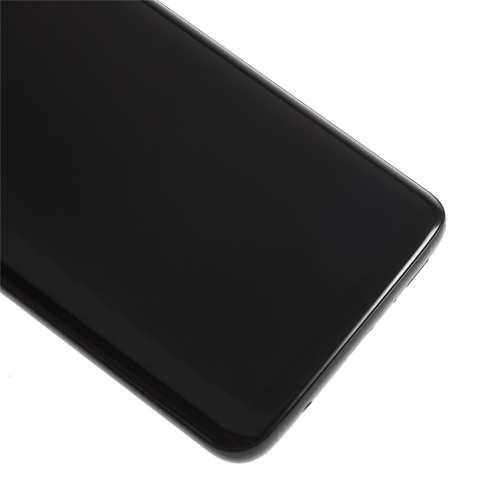 Pantalla de Pantalla LCD y Digitizador OEM + Parte de Marco (sin Logotipo) Para Samsung Galaxy S9 G960 - Negro