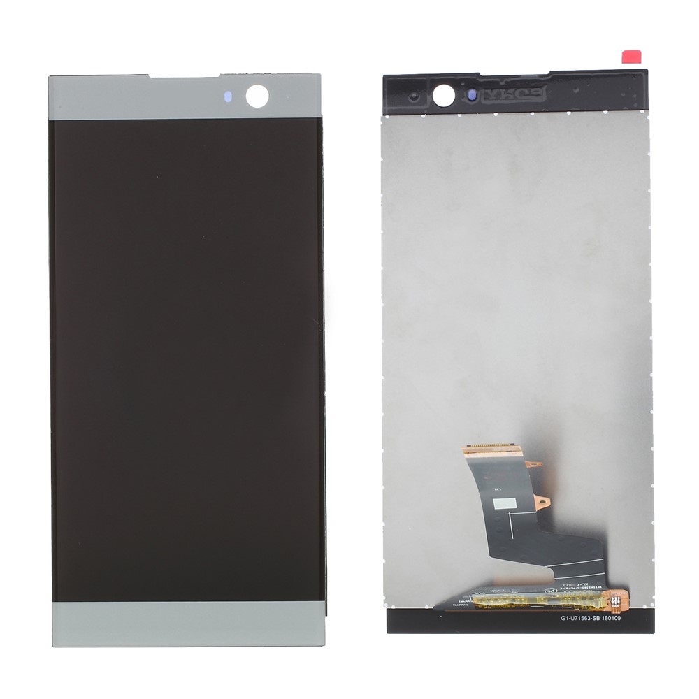 LCD Screen and Digitizer Assembly Part Replacement for Sony Xperia XA2 (Non-OEM Screen Glass Lens, OEM Other Parts) - White-1