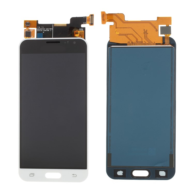 LCD Screen and Digitizer Assembly Repair Part for Samsung Galaxy J3 (2016) J320 - White-1
