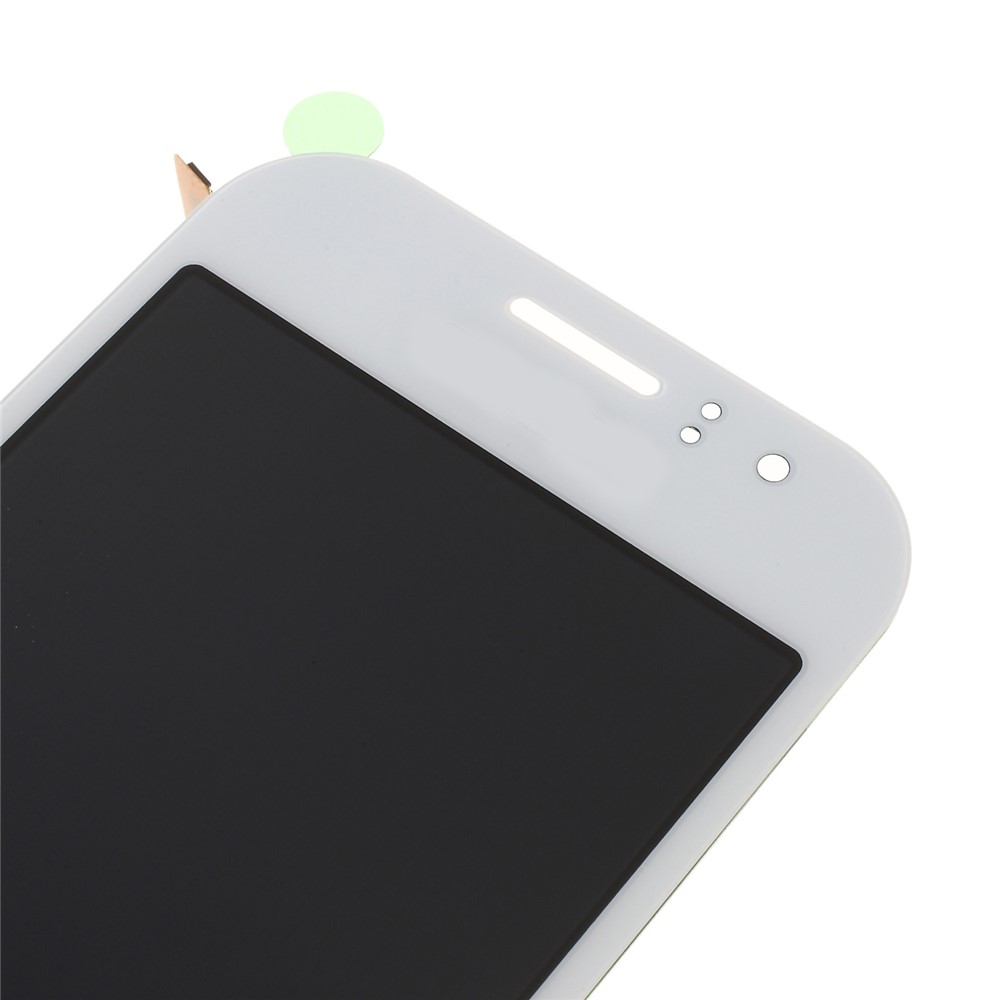 LCD Screen and Digitizer Assembly Repair Part with Screen Brightness IC for Samsung Galaxy J1 Ace J110 (with Adhesive Sticker) - White-2