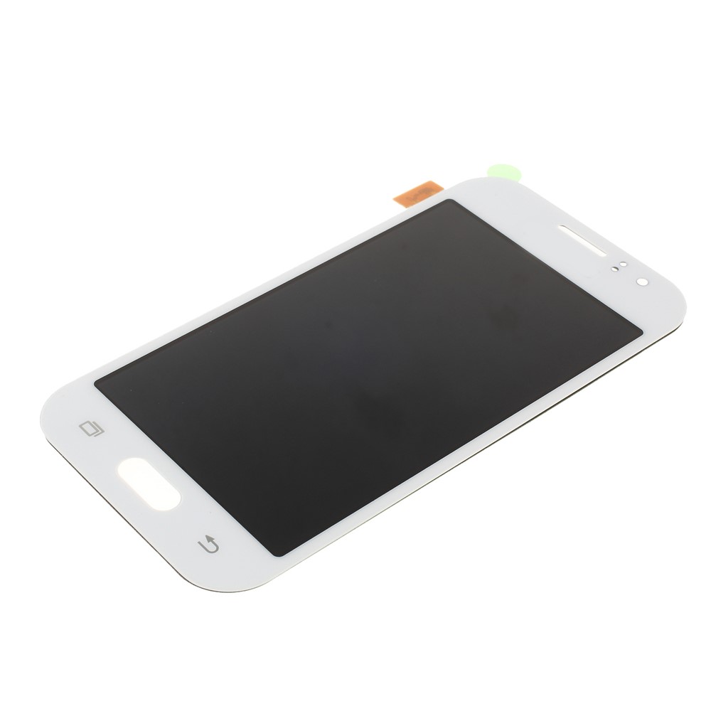 LCD Screen and Digitizer Assembly Repair Part with Screen Brightness IC for Samsung Galaxy J1 Ace J110 (with Adhesive Sticker) - White-4