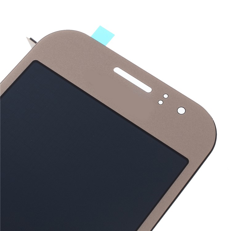 LCD Screen and Digitizer Assembly Replacement with Screen Brightness IC for Samsung Galaxy J1 Ace J110 (with Adhesive Sticker) - Gold-2