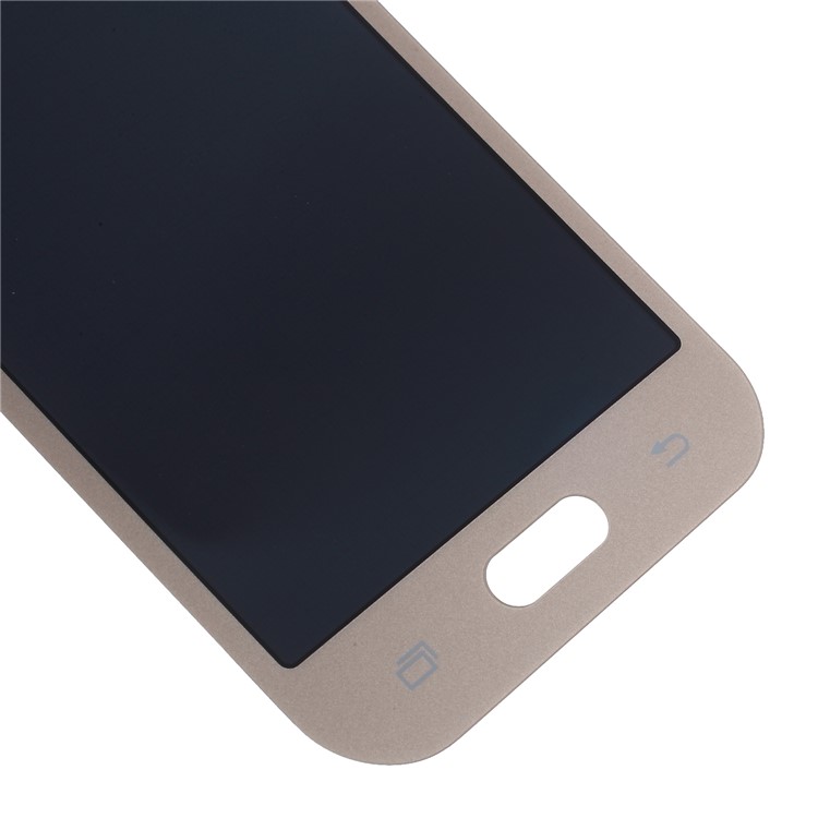LCD Screen and Digitizer Assembly Replacement with Screen Brightness IC for Samsung Galaxy J1 Ace J110 (with Adhesive Sticker) - Gold-3