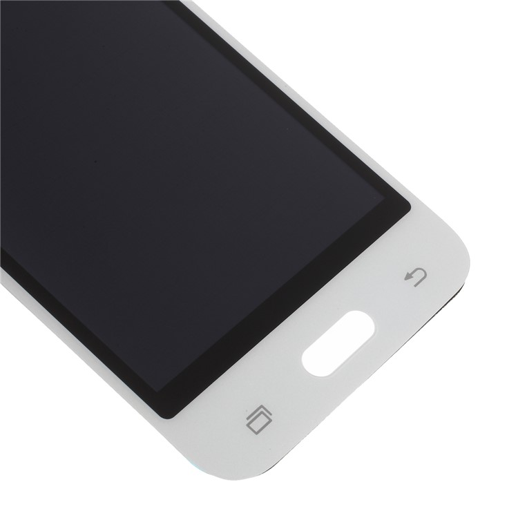 LCD Screen and Digitizer Assembly Repair Part with Screen Brightness IC for Samsung Galaxy J1 (2016) J120 (with Adhesive Sticker) - White-3