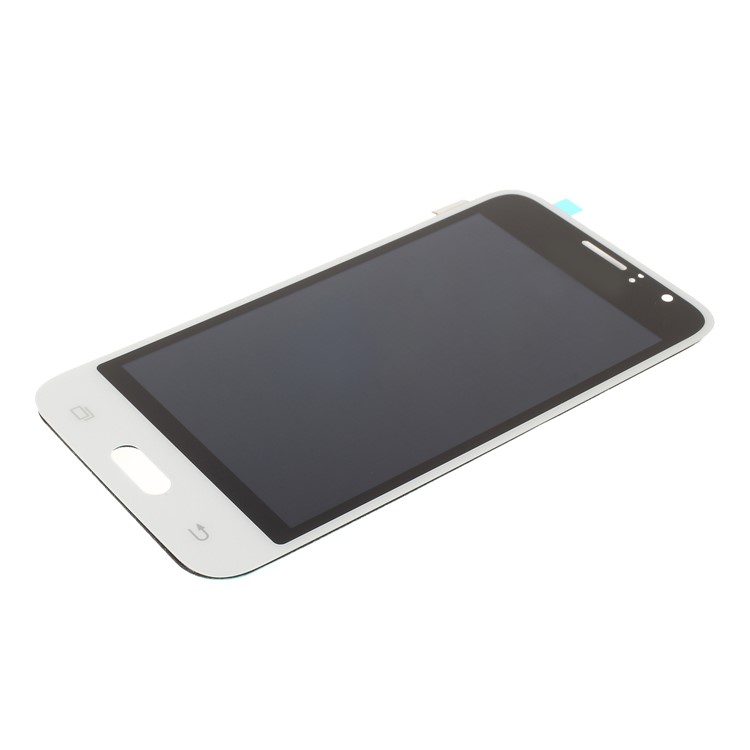 LCD Screen and Digitizer Assembly Repair Part with Screen Brightness IC for Samsung Galaxy J1 (2016) J120 (with Adhesive Sticker) - White-4