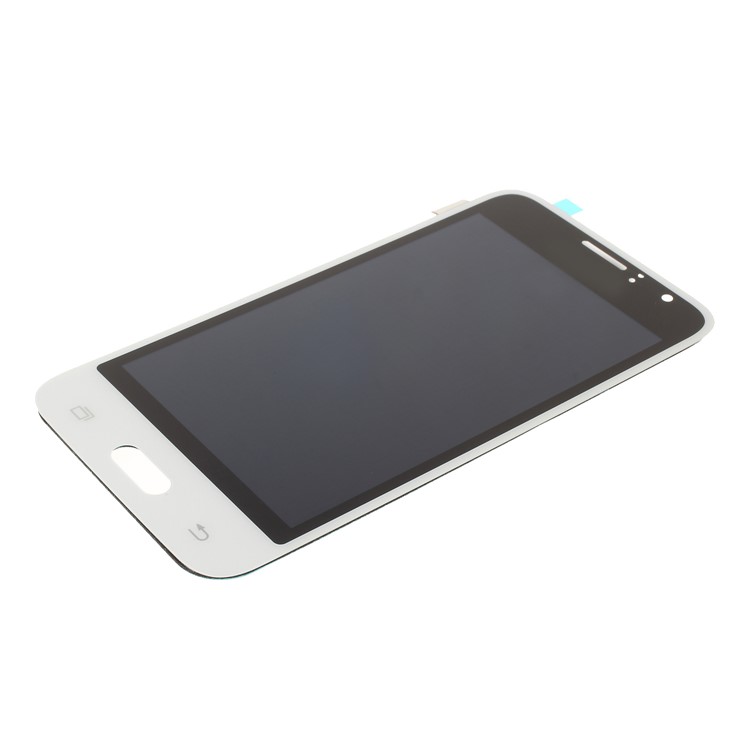 Schermo LCD e Gruppo di Assemblaggio Digitalizzatore Con la Luminosità Dello Schermo IC Per Samsung Galaxy J1 (2016) J120 (con Adesivo Adesivo) - Bianca-4