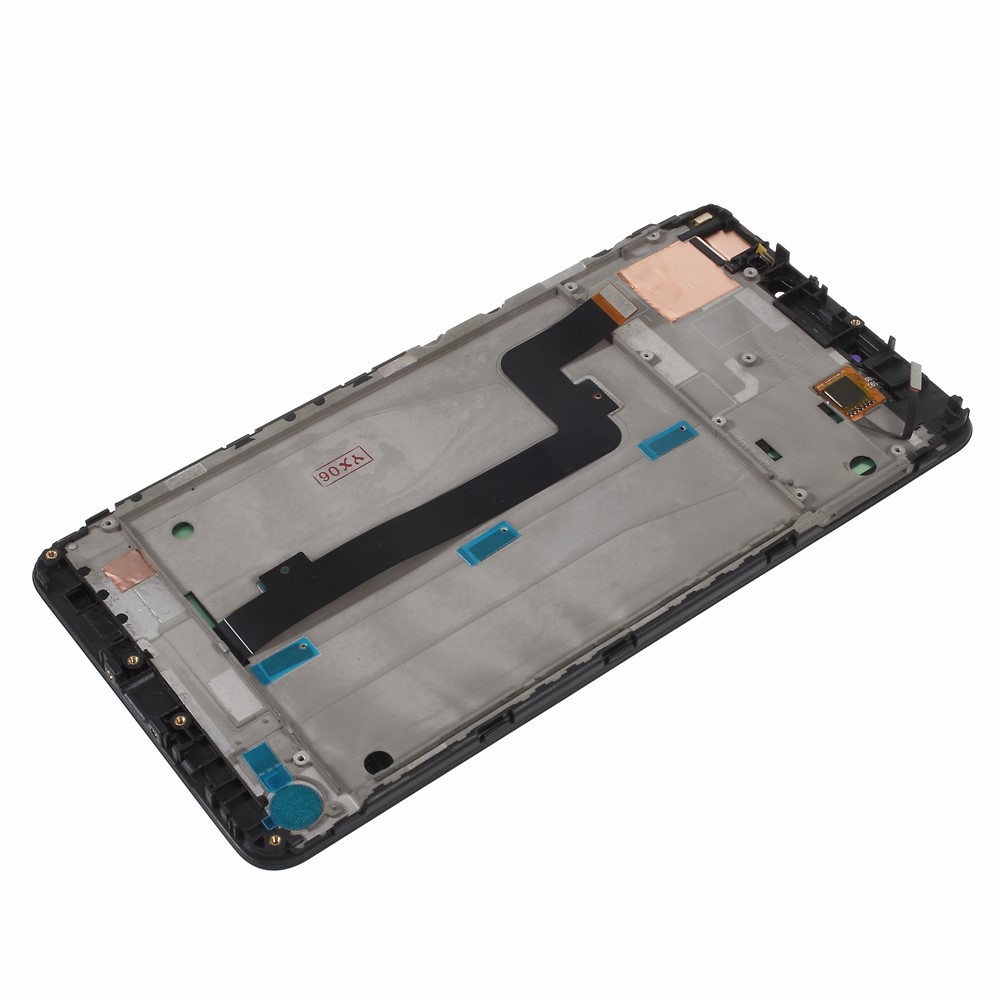 Brand New and OEM LCD Screen and Digitizer Assembly Part with Frame for Xiaomi Mi Max 2 - Black-3