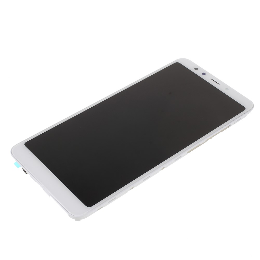 OEM LCD Screen and Digitizer Assembly with Frame Parts for Xiaomi Redmi 5 - White-5