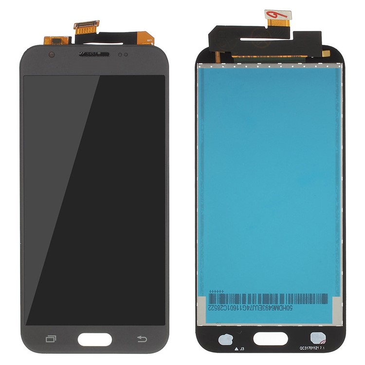 LCD Screen and Digitizer Assembly Replacement for Samsung Galaxy J3 Emerge SM-J327 (Non-OEM Screen Glass Lens, OEM Other Parts) - Grey-1