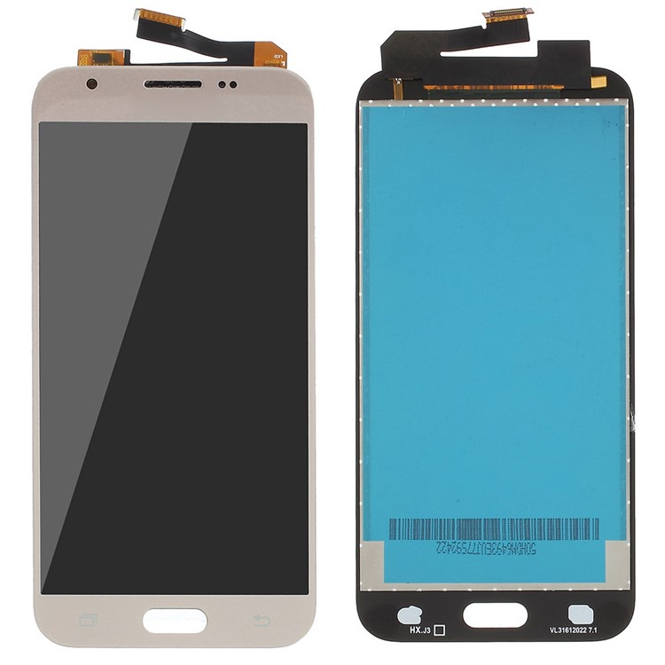 LCD Screen and Digitizer Assembly Spare Part for Samsung Galaxy J3 Emerge SM-J327 (Non-OEM Screen Glass Lens, OEM Other Parts) - Gold-1