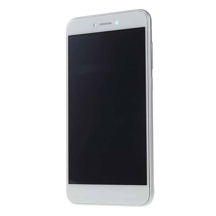LCD Screen and Digitizer Assembly + Frame Replace Part for Huawei Honor 8 Lite (2017) - White-3