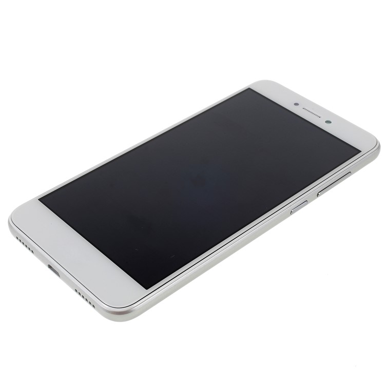 LCD Screen and Digitizer Assembly + Frame Replace Part for Huawei Honor 8 Lite (2017) - White-5