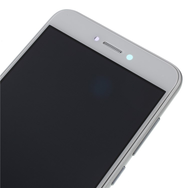 LCD Screen and Digitizer Assembly + Frame Replace Part for Huawei Honor 8 Lite (2017) - White-7