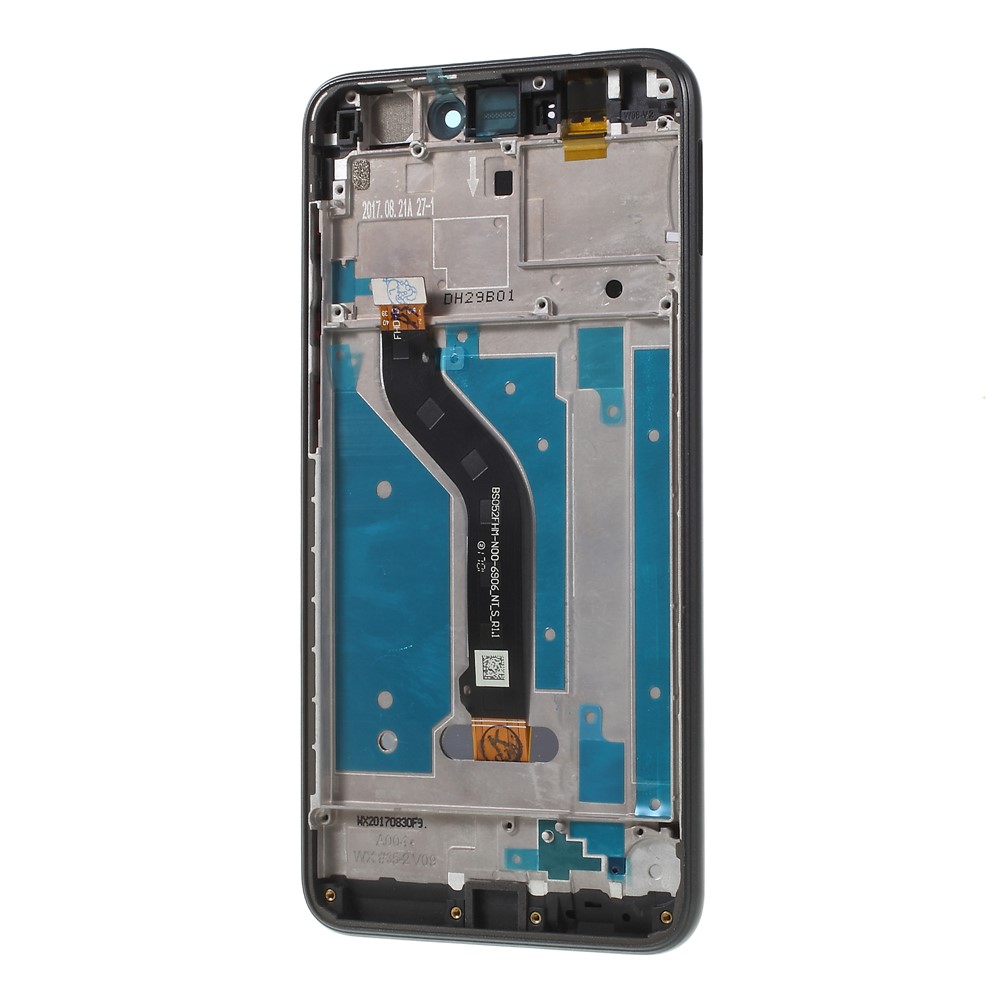 LCD Screen and Digitizer Assembly + Frame Replace Part for Huawei P8 Lite (2017) - Black-3