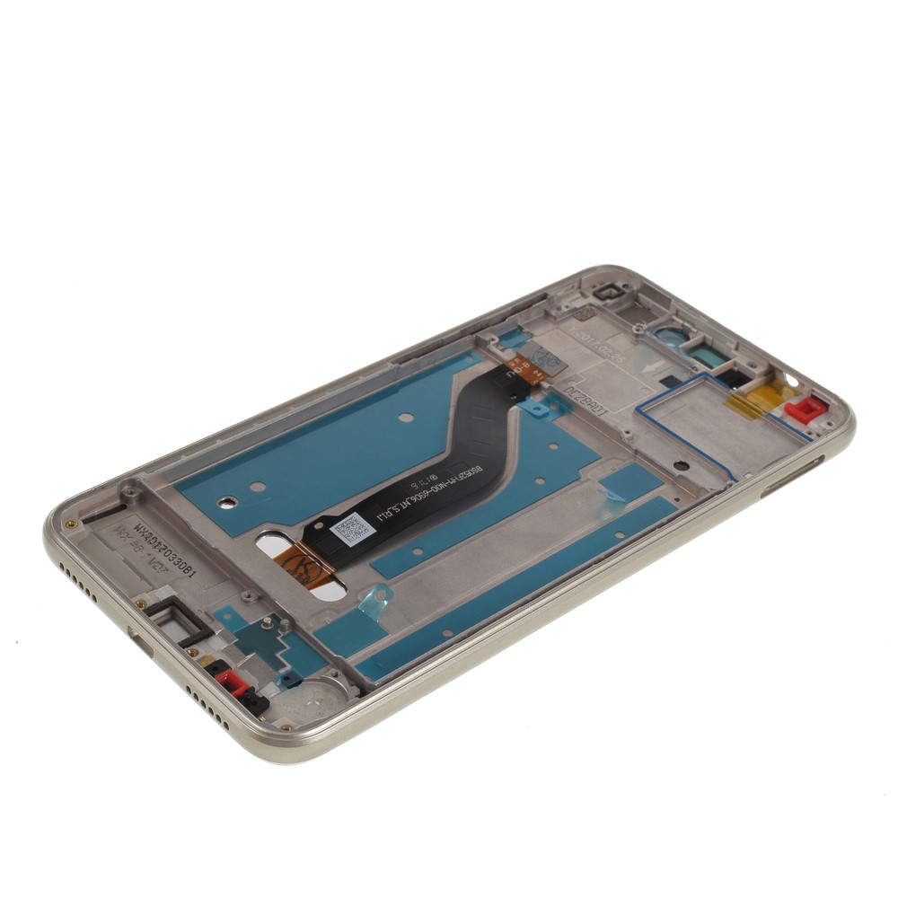 LCD Screen and Digitizer Assembly + Frame for Huawei P8 Lite (2017) - Gold-6