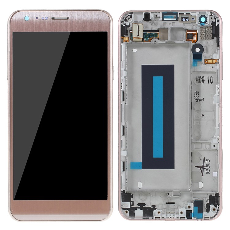 OEM LCD Screen and Digitizer Assembly + Frame Replace Part for LG X Cam K580 - Pink-1