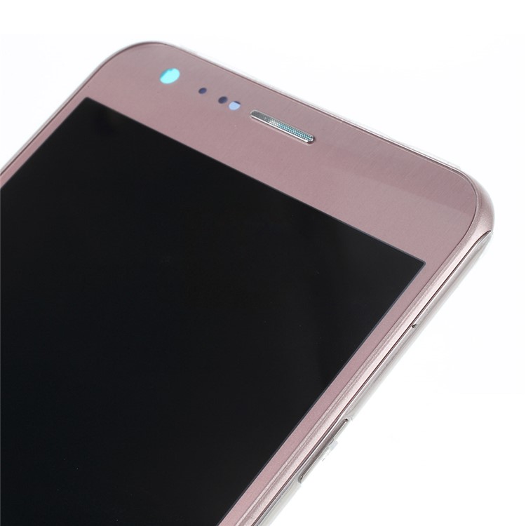 OEM LCD Screen and Digitizer Assembly + Frame Replace Part for LG X Cam K580 - Pink-6