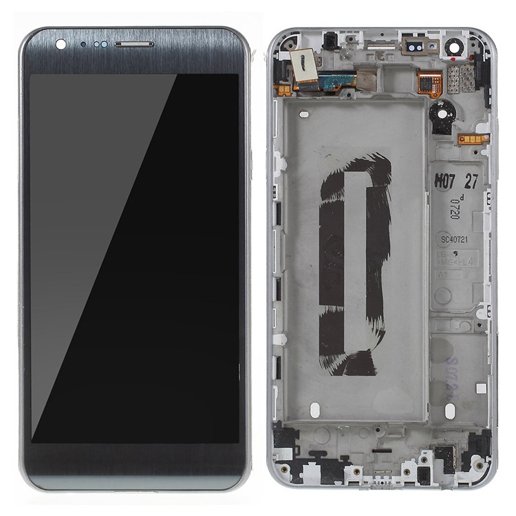 OEM LCD Screen and Digitizer Assembly + Frame Replace Part for LG X Cam K580 - Blue-1