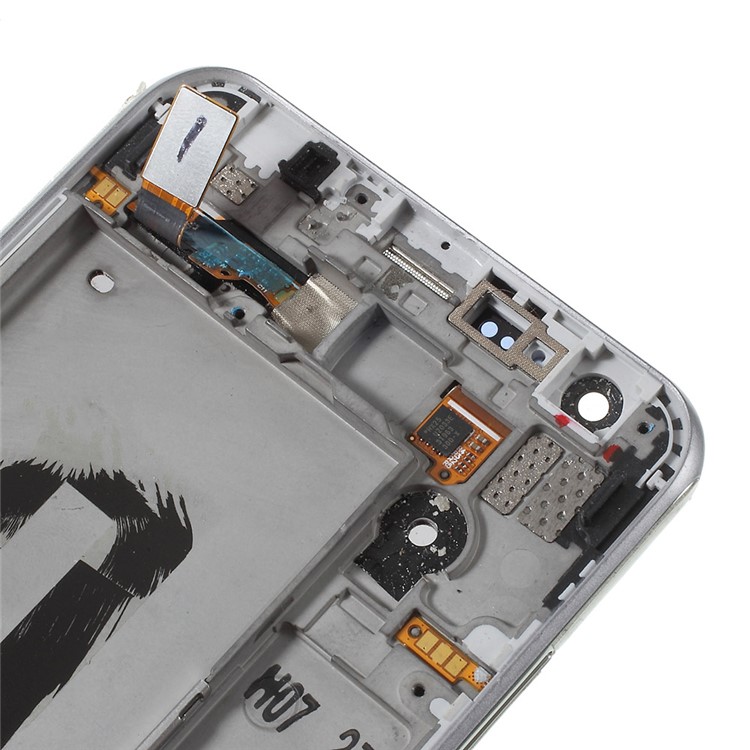 OEM LCD Screen and Digitizer Assembly + Frame Replace Part for LG X Cam K580 - Blue-7