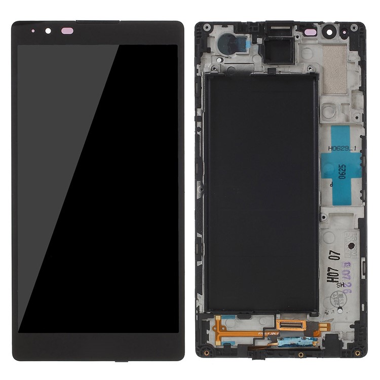 OEM LCD Screen and Digitizer Assembly + Frame Replacement for LG X max K240 - Black-1