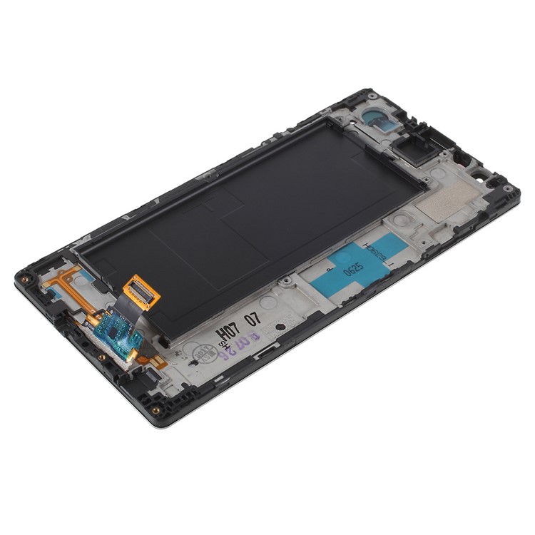 OEM LCD Screen and Digitizer Assembly + Frame Replacement for LG X max K240 - Black-3