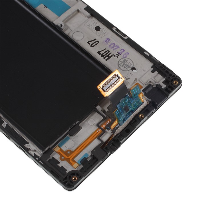 OEM LCD Screen and Digitizer Assembly + Frame Replacement for LG X max K240 - Black-7